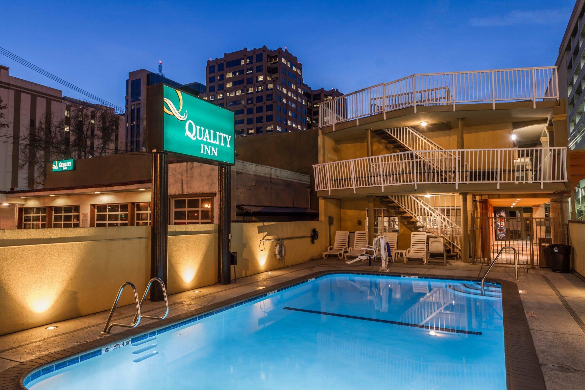 Quality Inn Sacramento Convention Center Exterior foto